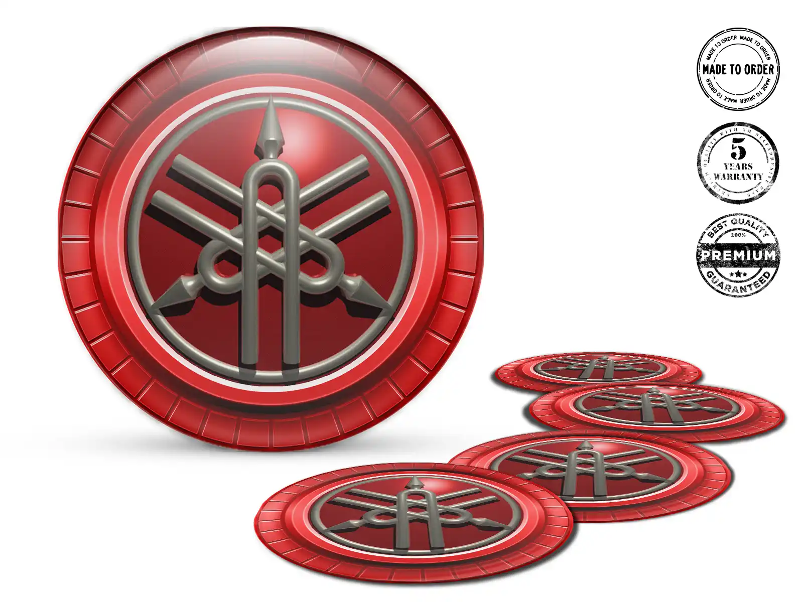 Yamaha Felgendekoration Ausgabe Individuelle Silikonsticker